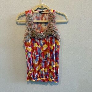 Colorful Floral Women's Top